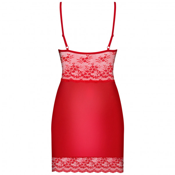 Obsessive Lovica Rød Chemise Sæt Produktbillede 4