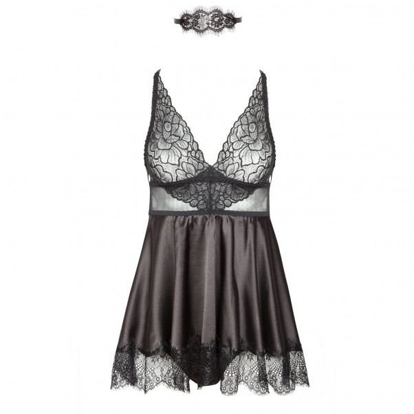Beauty Night Eve Sort Chemise Produktbillede 4