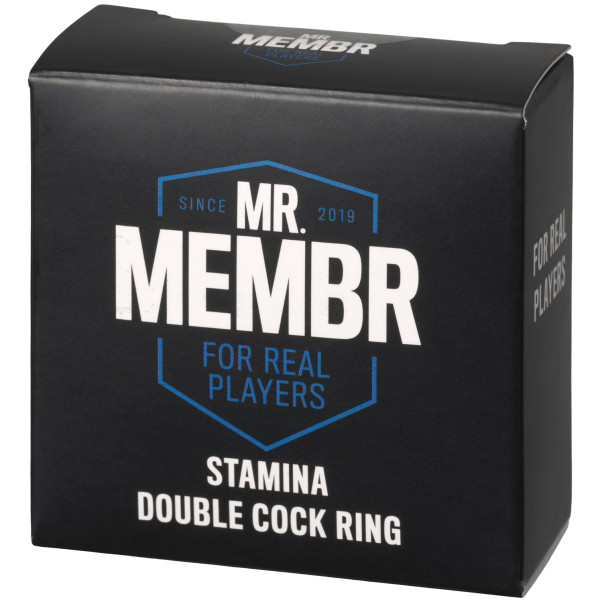 Mr. Membr Stamina Dobbelt Penisring Emballagebillede 90