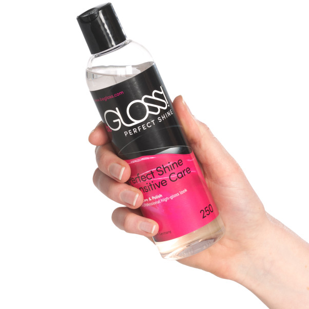 beGLOSS Perfect Shine 250 ml Produktbillede med hånd 50