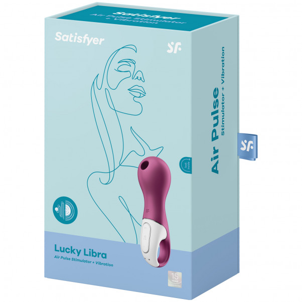 Satisfyer Lucky Libra Air Pulse Vibrator Emballagebillede 90