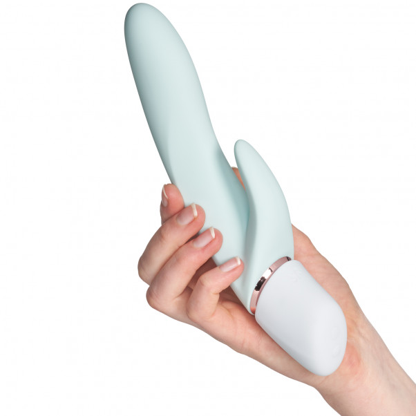 Satisfyer Marvelous Four Air Pulse + Vibrator Sæt Produktbillede med hånd 50