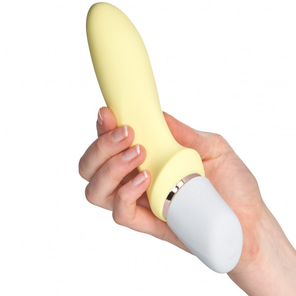 Satisfyer Marvelous Four Air Pulse + Vibrator Sæt Produktbillede med hånd 51