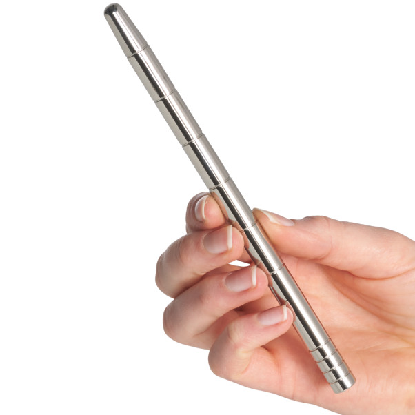 E-Stim Ultra Sound Dipstick Urethra Pen Produktbillede med hånd 50