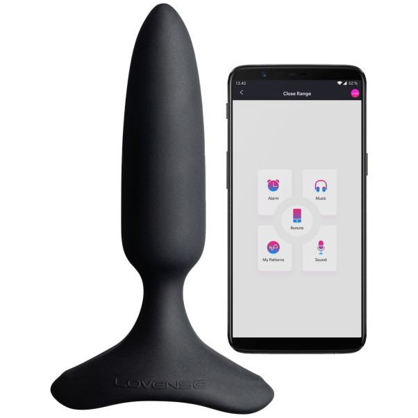 Lovense Hush 2 App-styret Ekstra Lille Butt Plug Produktbillede med app 1