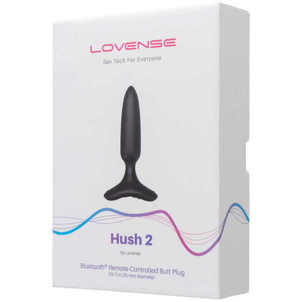 Lovense Hush 2 App-styret Ekstra Lille Butt Plug Emballagebillede 91