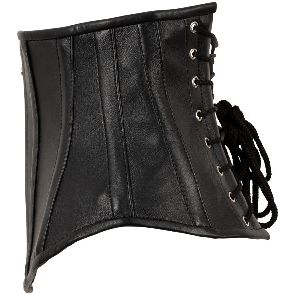 Zado Leather Waist Cincher Korset Produktbillede 4