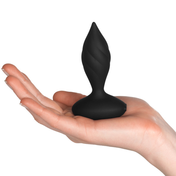 Rocks Off Petite Sensations Desire Vibrerende Fjernbetjent Butt Plug Produktbillede med hånd 50