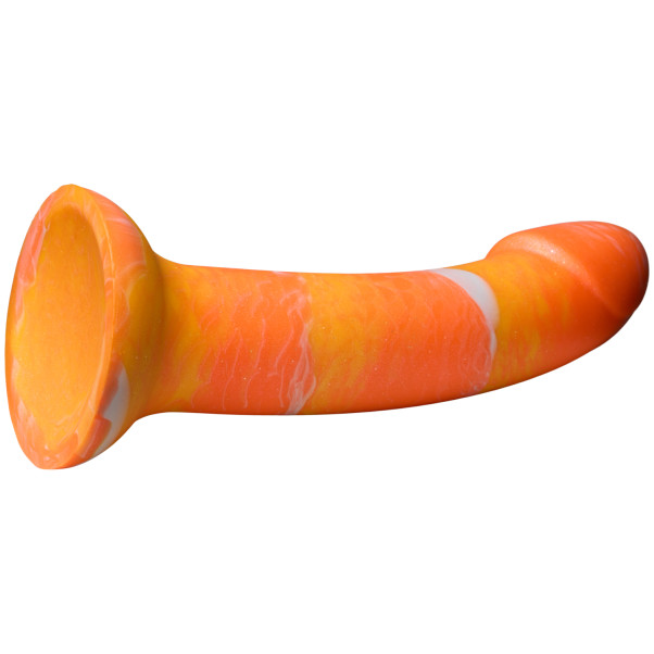 baseks Orange Sunset Silikone Dildo 18 cm Produktbillede 4