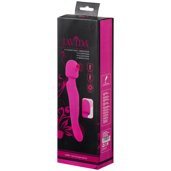 Javida 3 Function Wand og Vibrator Emballagebillede 90