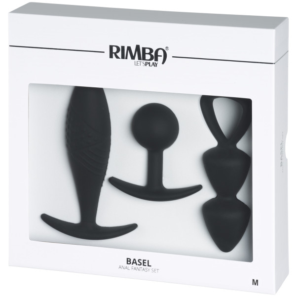 Rimba Basel Anal Fantasy Medium Butt Plug Sæt Emballagebillede 90