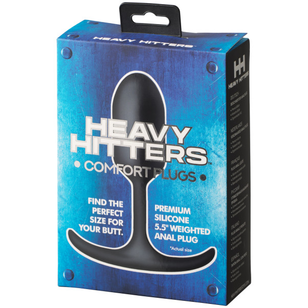 Heavy Hitters Medium Butt Plug med Vægt Emballagebillede 90