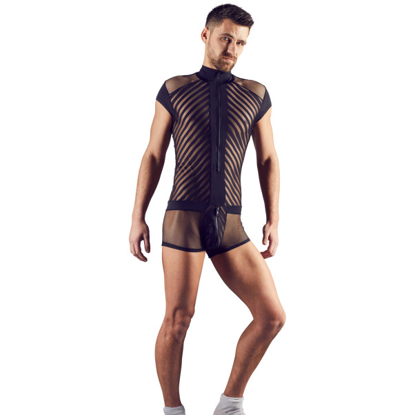 Svenjoyment Mesh Playsuit med Lynlås Produktbillede 1