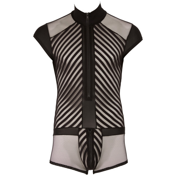 Svenjoyment Mesh Playsuit med Lynlås Produktbillede 3