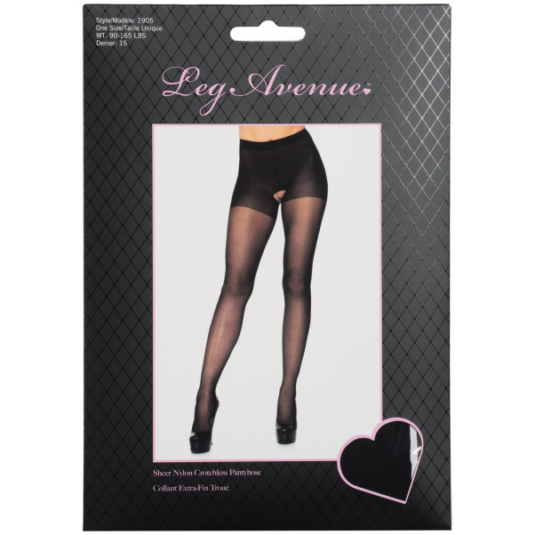 Leg Avenue Sheer Bundløse Tights Emballagebillede 90