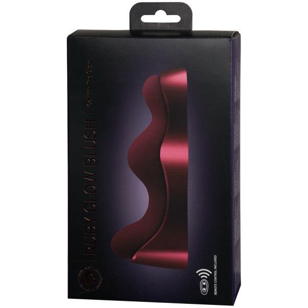 Rocks Off Ruby Glow Blush Fjernbetjent Vibrator Emballagebillede 90