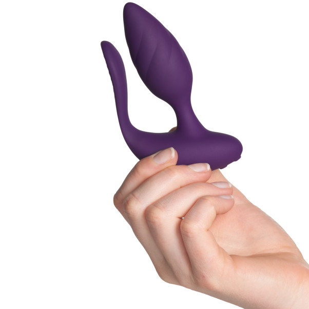 Rocks Off Cocktail Fjernbetjent Par Vibrator Produktbillede med hånd 50