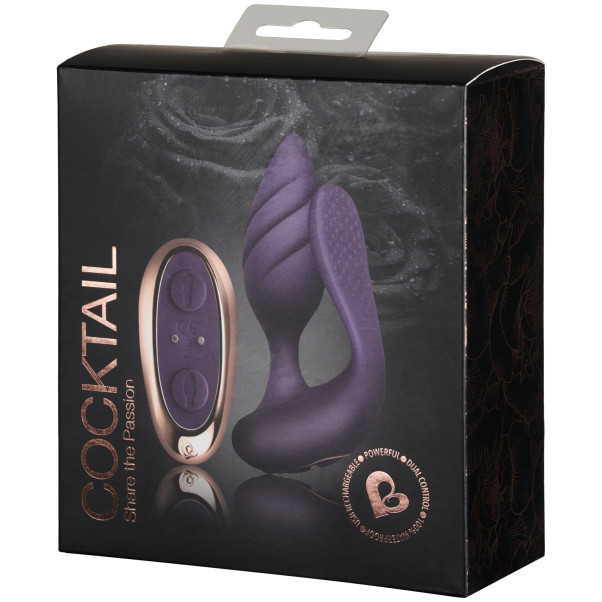 Rocks Off Cocktail Fjernbetjent Par Vibrator Emballagebillede 90