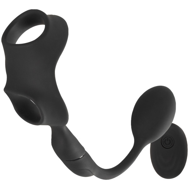 Rebel Men's Gear Penisring med Fjernbetjent Butt Plug Produktbillede 1