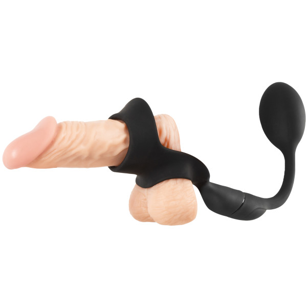 Rebel Men's Gear Penisring med Fjernbetjent Butt Plug Produktbillede på dildo 20