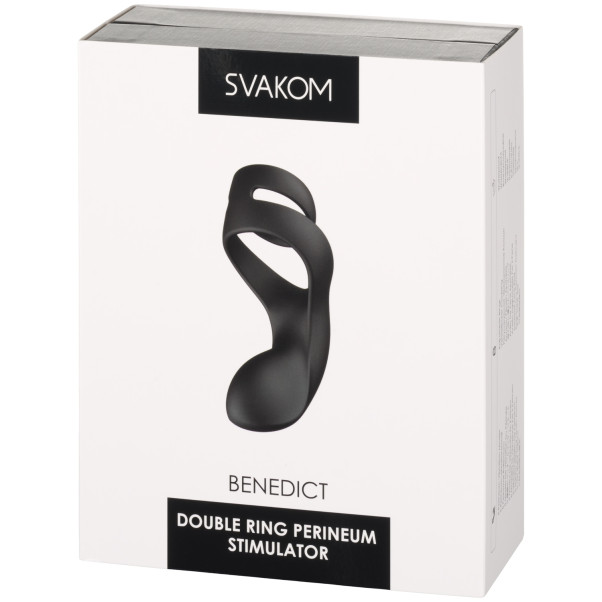 Svakom Benedict Opladelig Dobbelt Ring Perineum Stimulator Emballagebillede 90