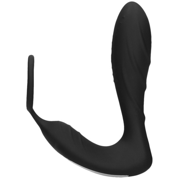 Ouch! Elektro og Vibrerende Butt Plug med Penisring Produktbillede 2