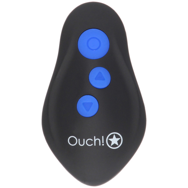 Ouch! Elektro og Vibrerende Butt Plug med Penisring Produktbillede 3