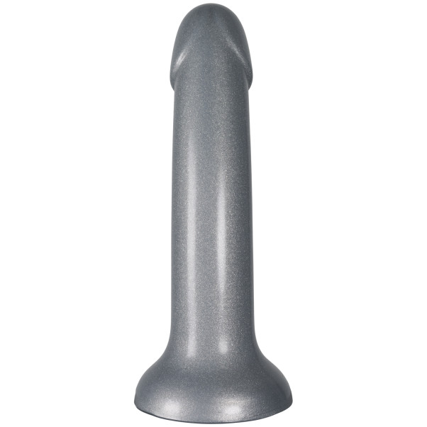 baseks Sparkling Silver Silikone Dildo 18 cm Produktbillede 3