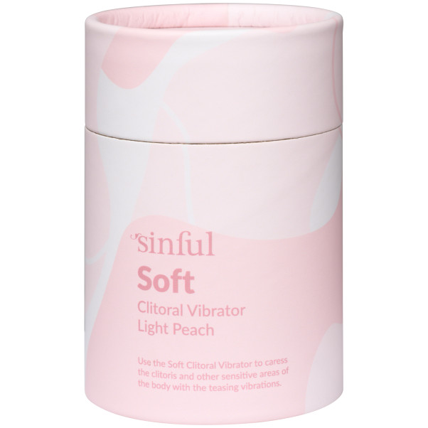 Sinful Soft Light Peach Klitoris Vibrator Produktbillede 6