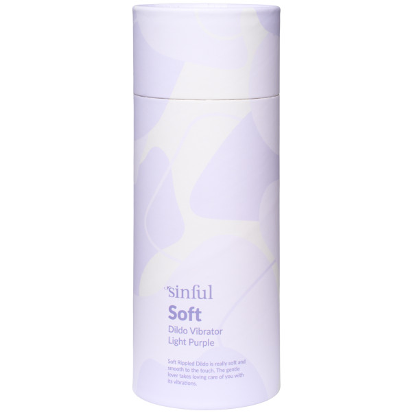 Sinful Soft Rippled Dildo Vibrator Emballagebillede 90