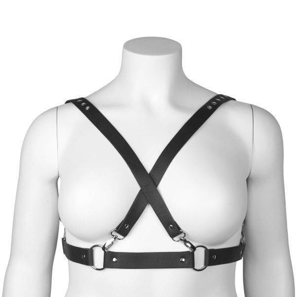 obaie Imiteret Læder Bryst Harness Produktbillede 4