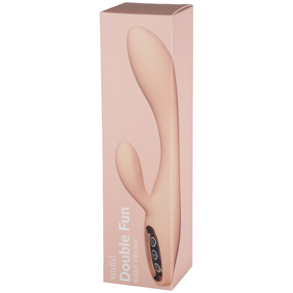 Sinful Double Fun Opladelig Rabbit Vibrator Emballagebillede 90