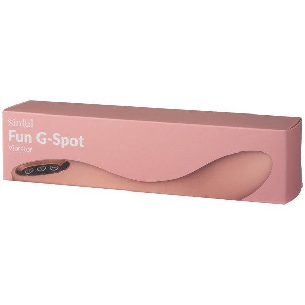 Sinful Fun Opladelig G-punkts Vibrator Emballagebillede 90