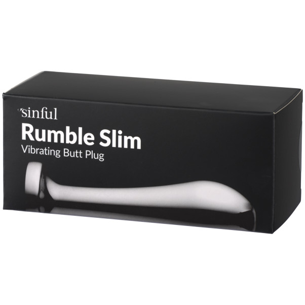 Sinful Rumble Slim Vibrerende Butt Plug Emballagebillede 90
