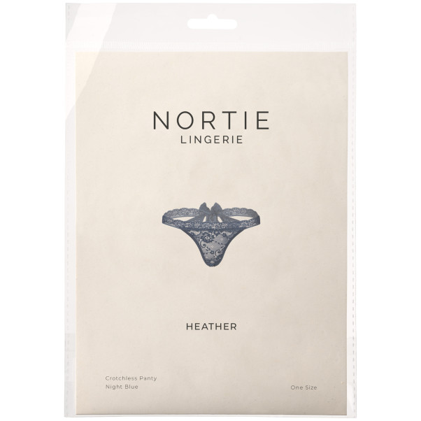 NORTIE Heather Night Blue Bundløs Trusse Emballagebillede 90