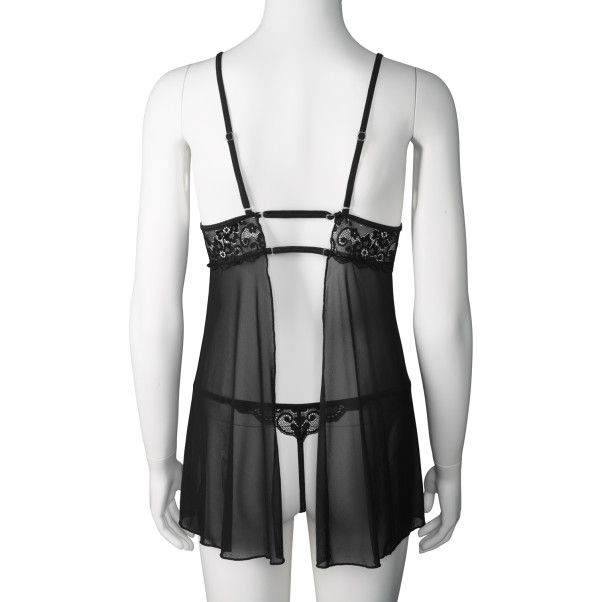 NORTIE Basil Sort Babydoll Sæt Produktbillede 6