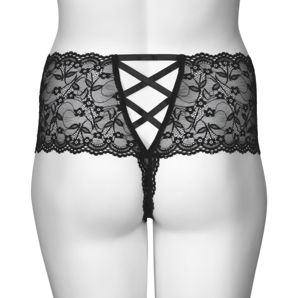 NORTIE Flora Sort Hipster Plus Size Produktbillede 7