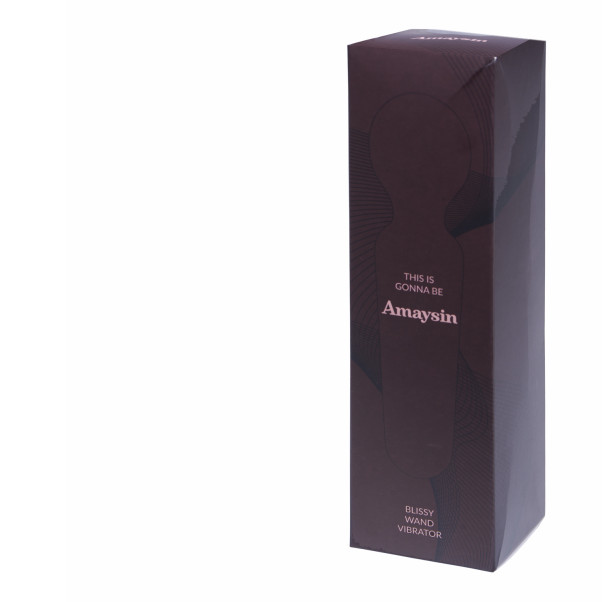 Amaysin Blissy Opladelig Wand Vibrator Emballagebillede 90