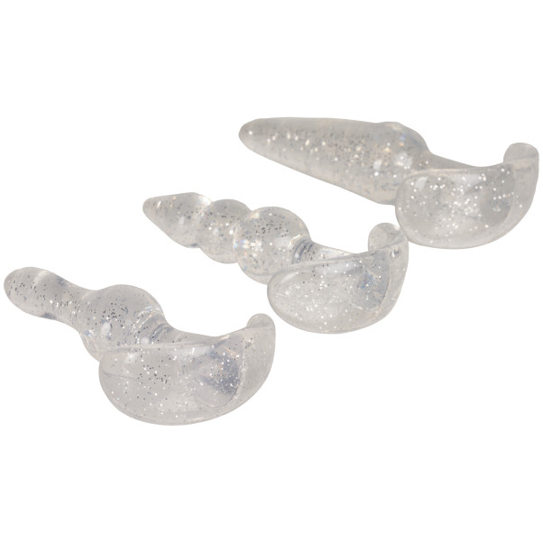 baseks Glitter Booty Begynder Butt Plug Sæt Produktbillede 2