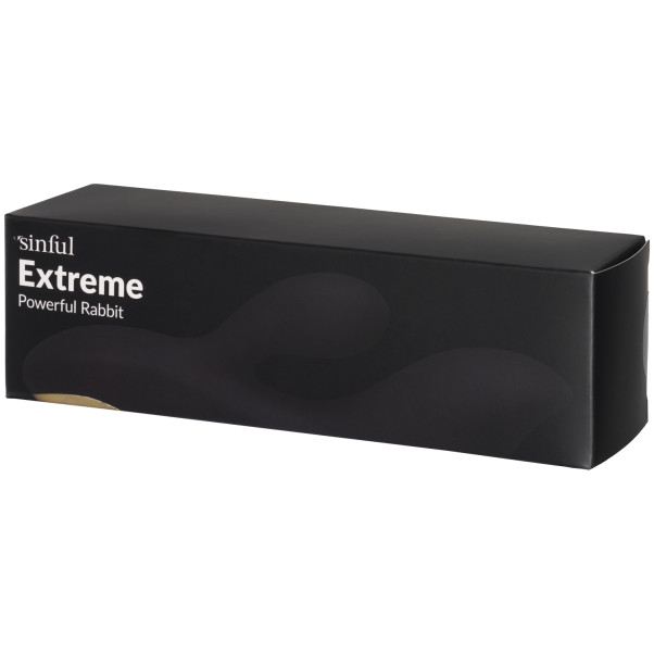 Sinful Extreme Kraftfuld Rabbit Vibrator Emballagebillede 90