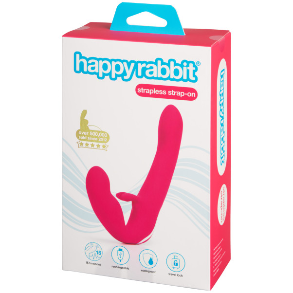 Happy Rabbit Strapless Strap-on Rabbit Vibrator Emballagebillede 90