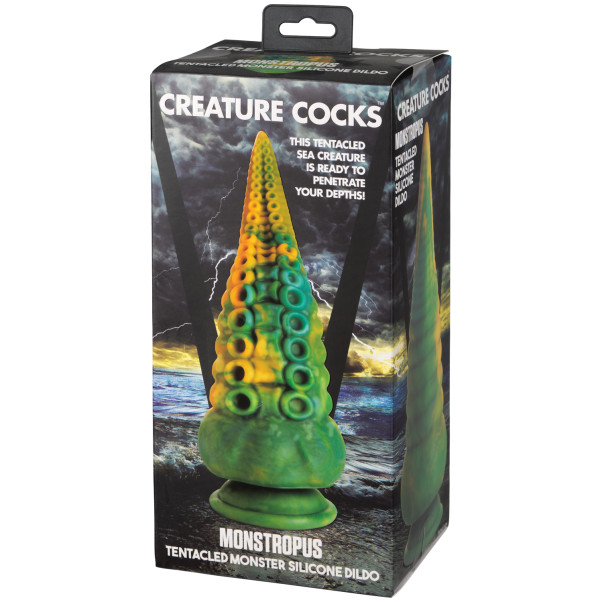 Creature Cocks Monstropus Tentacled Monster Silikone Dildo 22 cm Emballagebillede 90