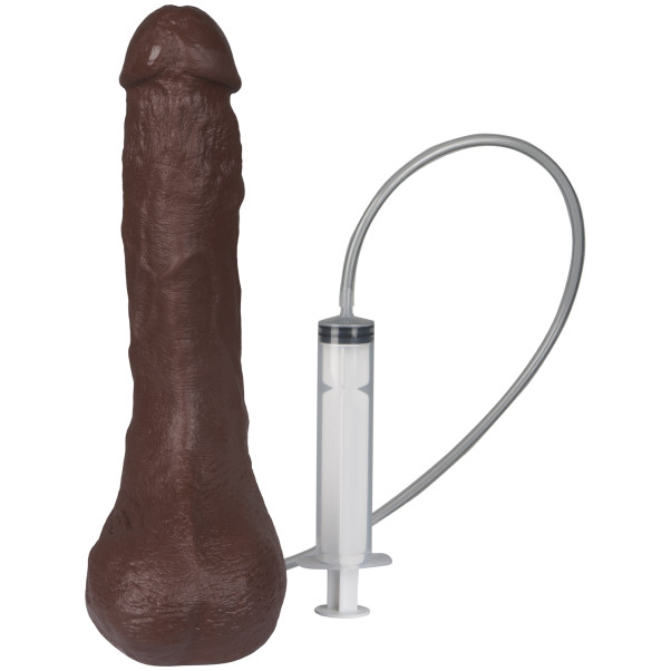 Doc Johnson Bust It Realistisk Sprøjtedildo Chocolate Produktbillede 3