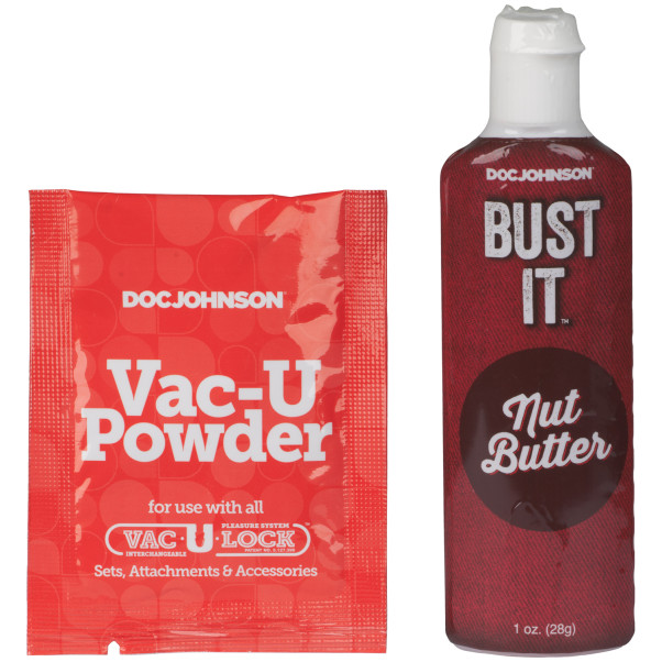 Doc Johnson Bust It Realistisk Sprøjtedildo Chocolate Produktbillede 4