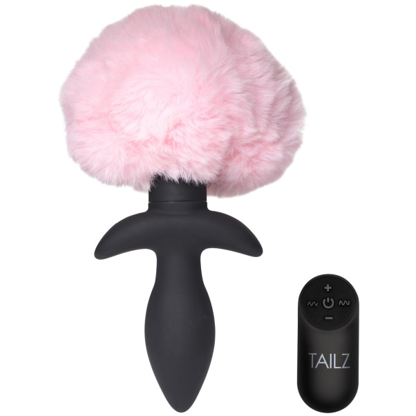 Tailz Wagging Bunny Tail Fjernbetjent Vibrerende Butt Plug Produktbillede 1