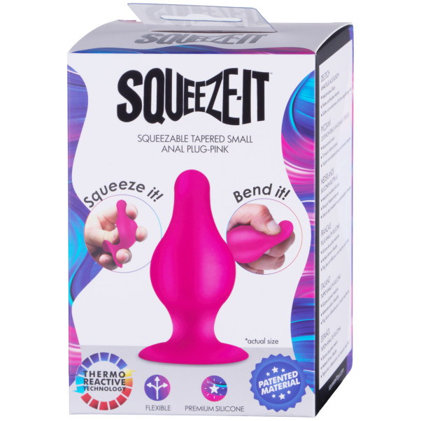 Squeeze-It Squeezable Butt Plug Small Emballagebillede 90