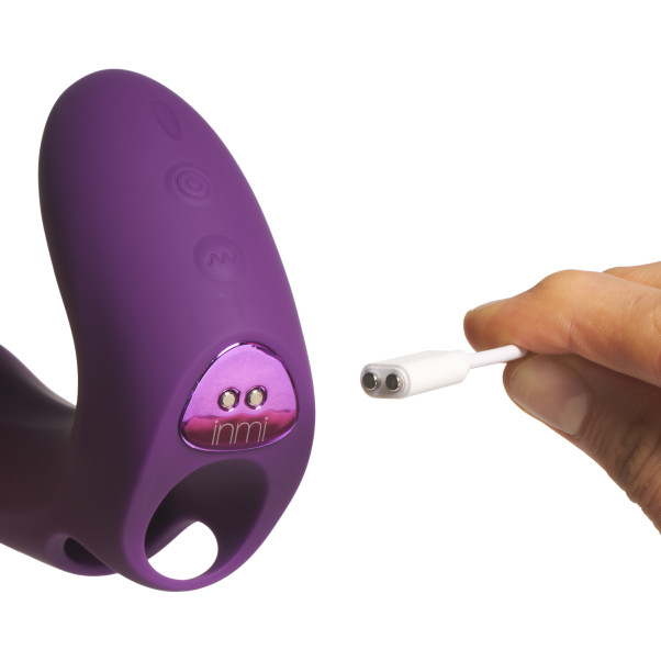 Imni Finger-Pulse Finger Vibrator Produktbillede med hånd 50