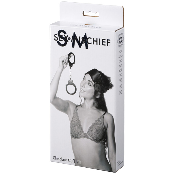 Sportsheets Sex & Mischief Shadow Håndjern Sæt Emballagebillede 90