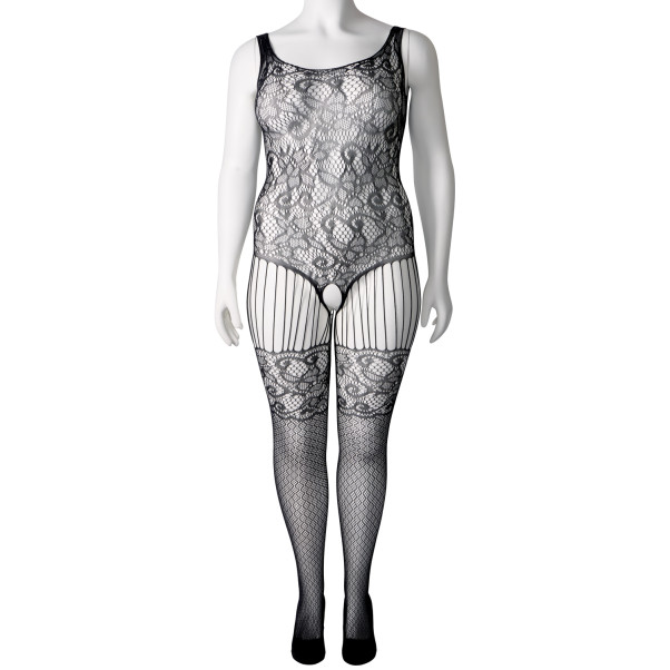 NORTIE Astrid Bundløs Blonde Catsuit Plus Size Produktbillede 4