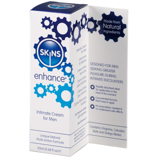 Skins Enhance Vandbaseret Intimcreme 20 ml Emballagebillede 90